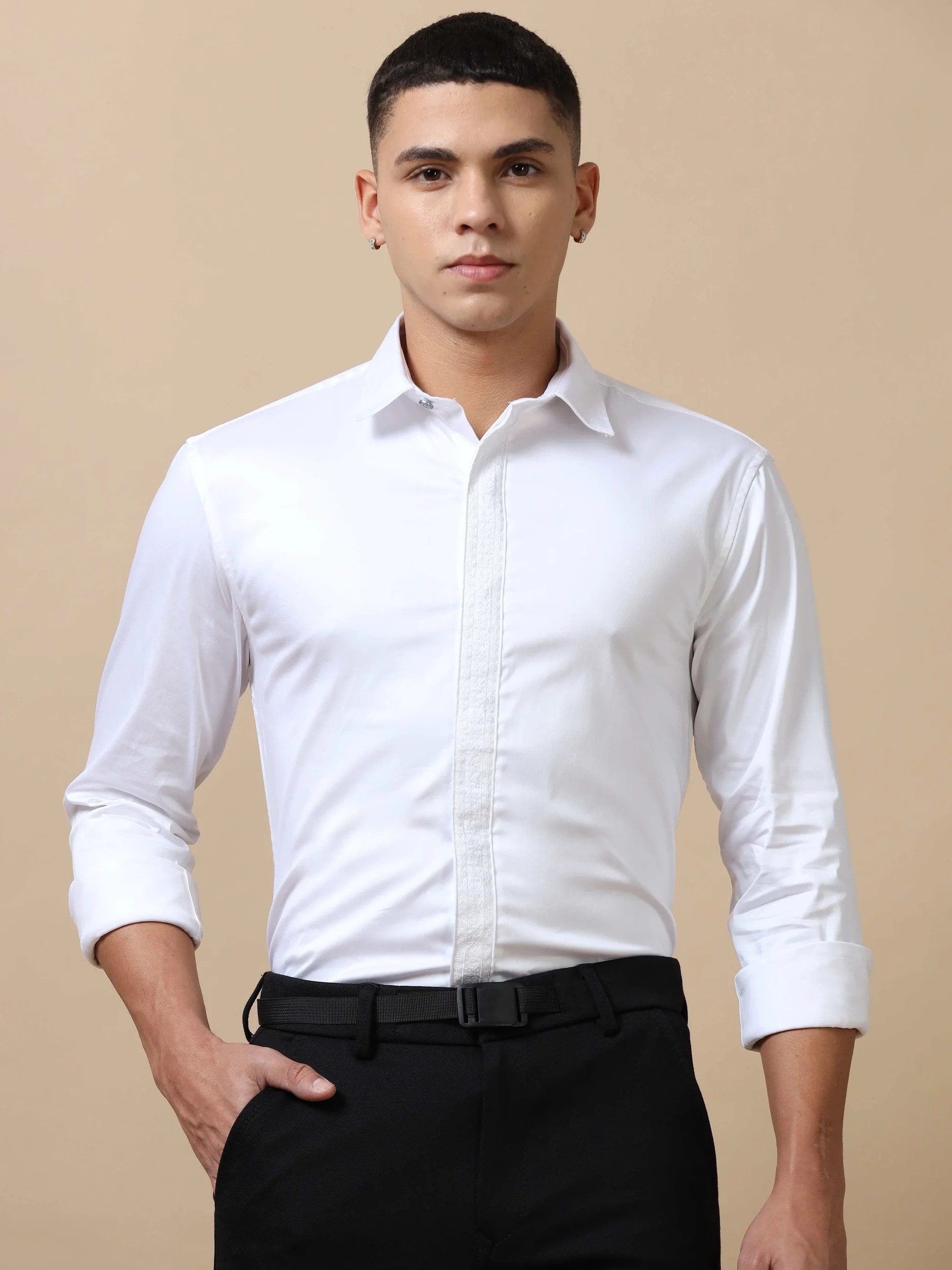 Sleek Black Trousers